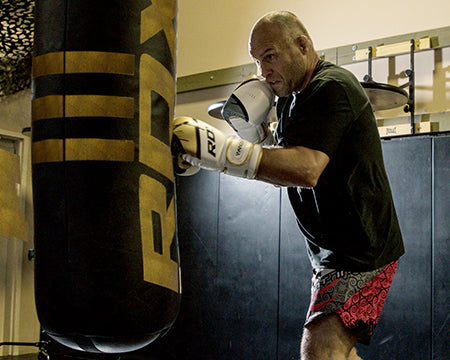 Boxing Gloves UNFILLED Set Muay Thai Training Gloves With Punch