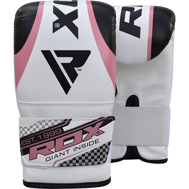 RDX 1P Pink Leather X Boxing Bag Gloves – RDX Sports UK