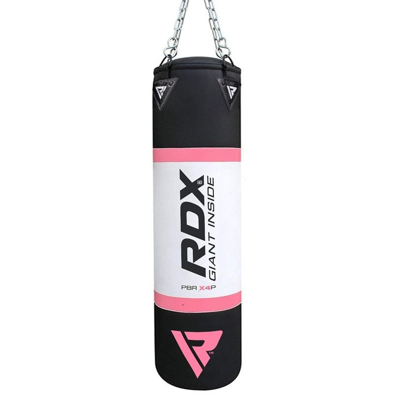 RDX X2 17-in-1 4ft Heavy Boxing Punch Bag & Mitts Set