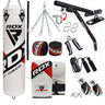 RDX F10 14PC 4ft/5ft Punch Bag with Bag Mitts Home Gym Set
