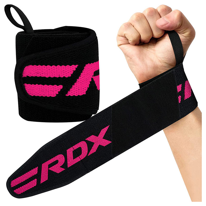 Weight Lifting Straps Gym Wrist Wraps Padded Training Grip Support