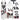 RDX F10 White 13PC Punch Bag with Boxing Gloves