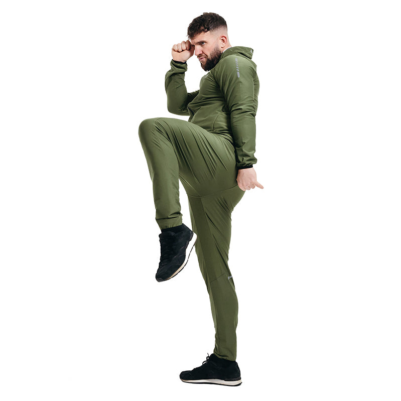 RDX H2 Weight Loss Sauna Suit#color_army-green