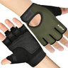 GYM WEIGHT LIFTING GLOVES T1#color_army-green
