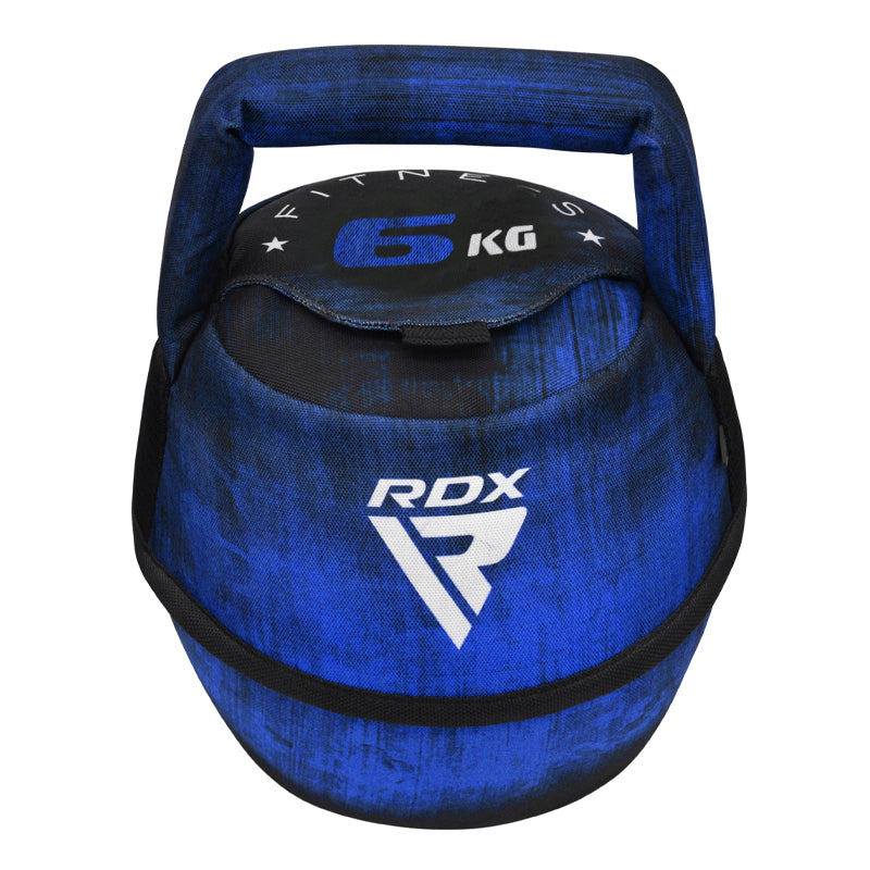 RDX F1 Kettlebell Filled 6kg#color_blue