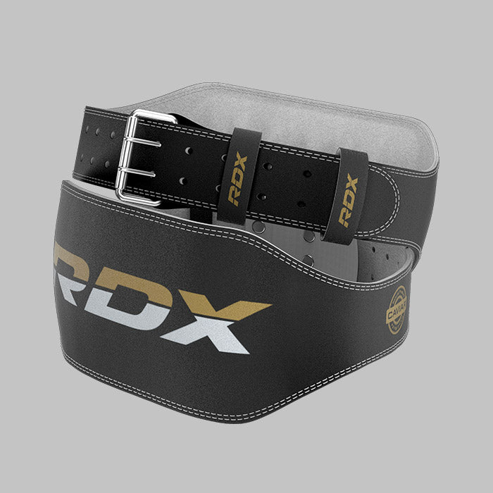 RDX 6 Pouce CEINTURE DE MUSCULATION EN CUIR – RDX Sports