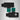 RDX W5 Weight Lifting Hook Straps#color_army-green