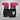 RDX W5 Weight Lifting Hook Straps#color_pink