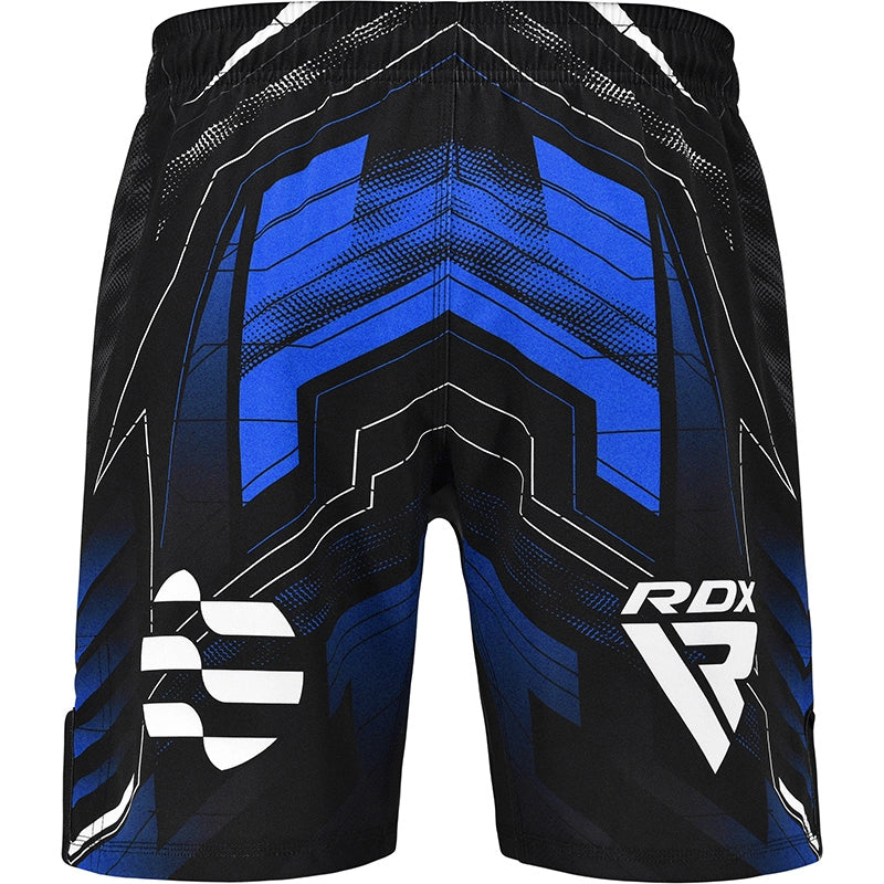 RDX IMMAF Approved MMA Fight & Training Shorts Blue