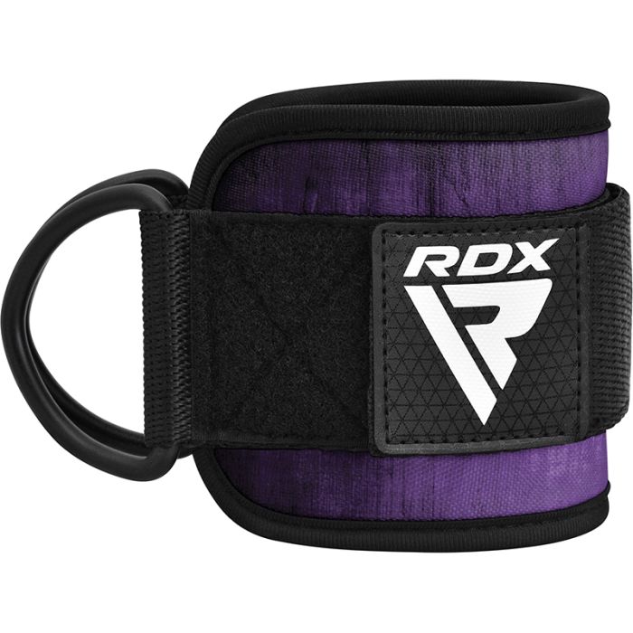 RDX A4 Ankle Straps For Gym Cable Machine#color_purple