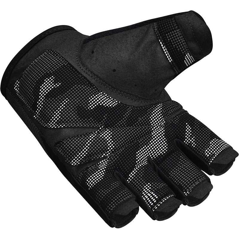 RDX T2 Weightlifting Gloves#color_black