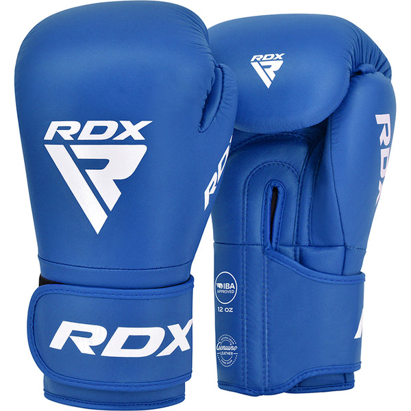 RDX IBA Boxing Gloves for Amateur Competitions Blue – RDX