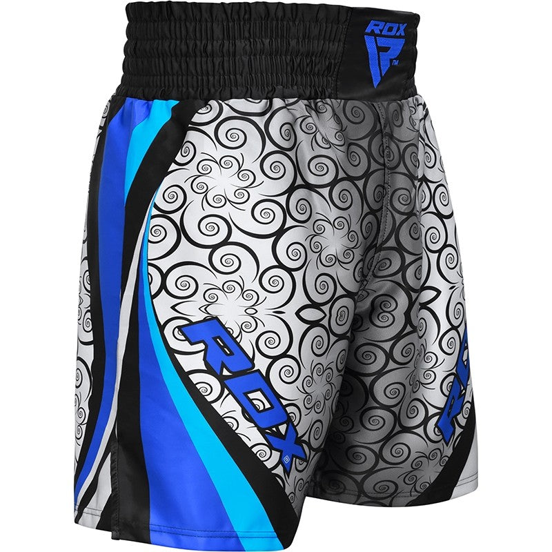 RDX BSS Boxing Training Shorts#color_blue