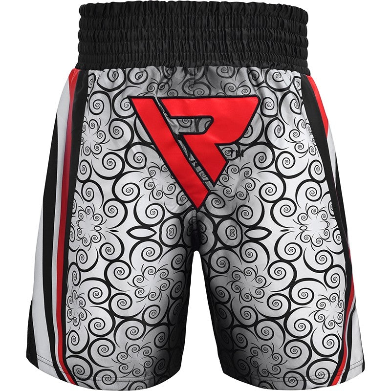 RDX BSS Boxing Training Shorts#color_red