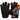 RDX F14 Extra Large Orange Lycra Weight Lifting Gloves