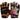 RDX F24 Small Black Lycra Weight lifting gloves for Women