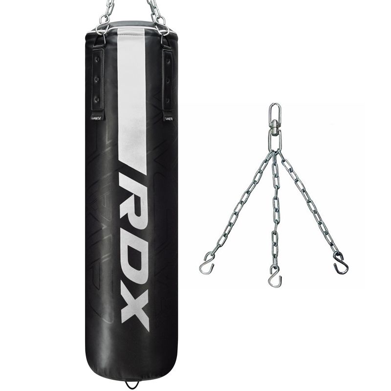 RDX F6 2-in-1 KARA Training Punching Bag Set#color_white