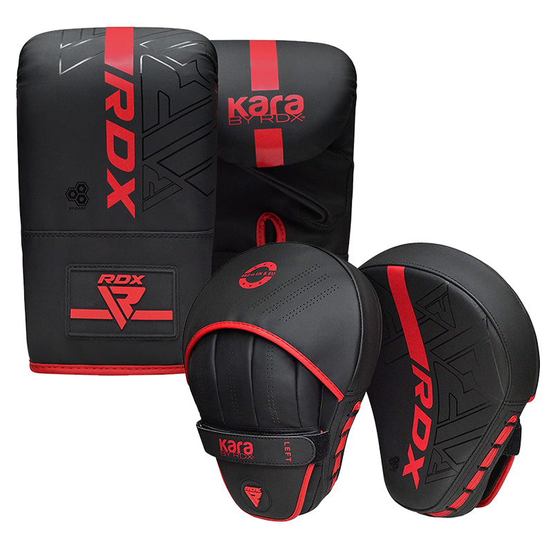 RDX F6 KARA Bag Mitts & Focus Pads#color_red