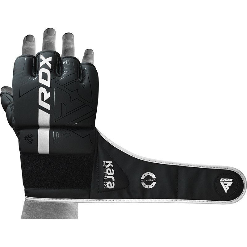 RDX F6 KARA MMA Grappling Gloves#color_white