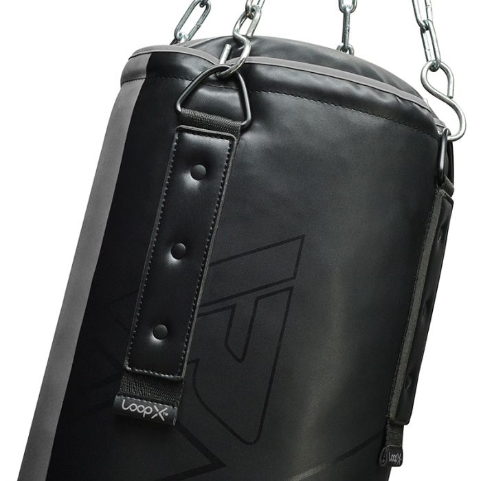 RDX F6 KARA 4ft/5ft Punch Bag & Bag Gloves#color_silver