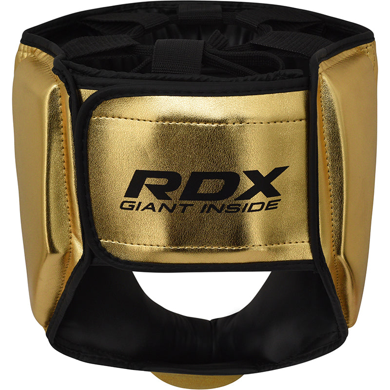 RDX J13 Kids Boxing Headguard#color_golden