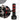 RDX Kt Ronin 4ft 2-In-1 Kids Free Standing Punch Bag Black With Gloves For Training & Workout Set#color_red
