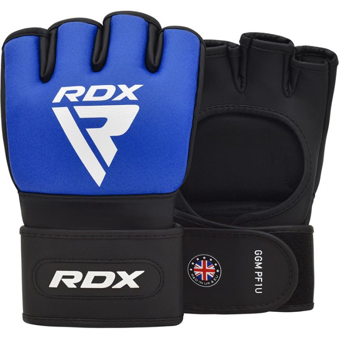 RDX PF1 MMA Fighting Grappling Gloves#color_blue