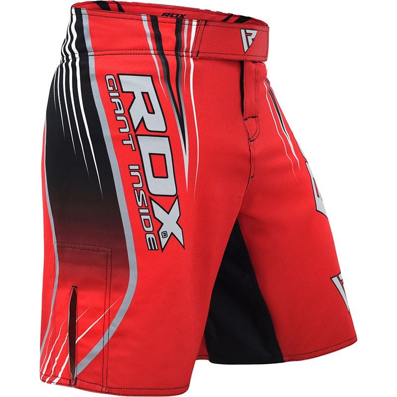 RDX R12 Large Red Polyester MMA Shorts