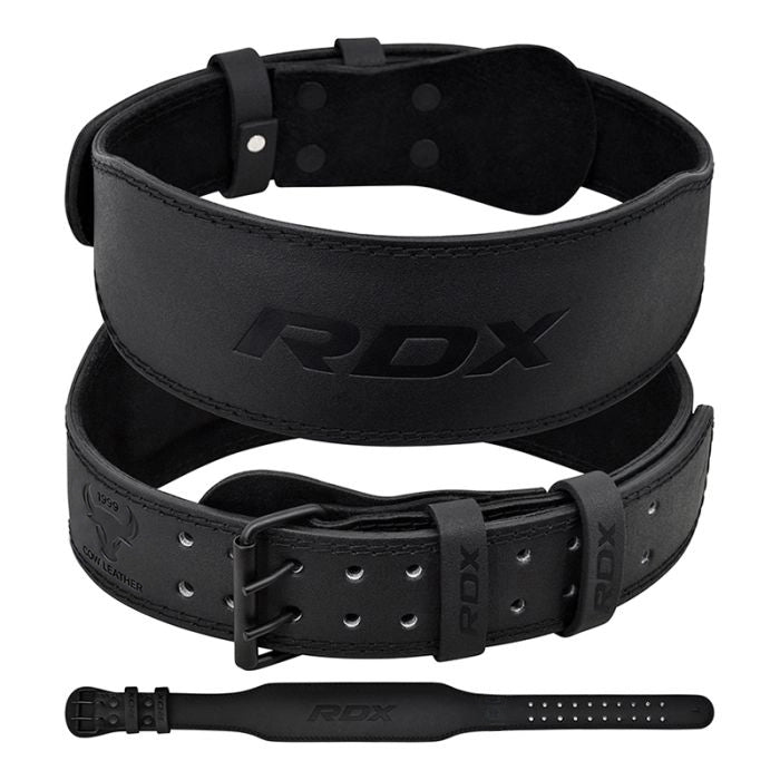 4 Inch Leather Weightlifting Gym Belt