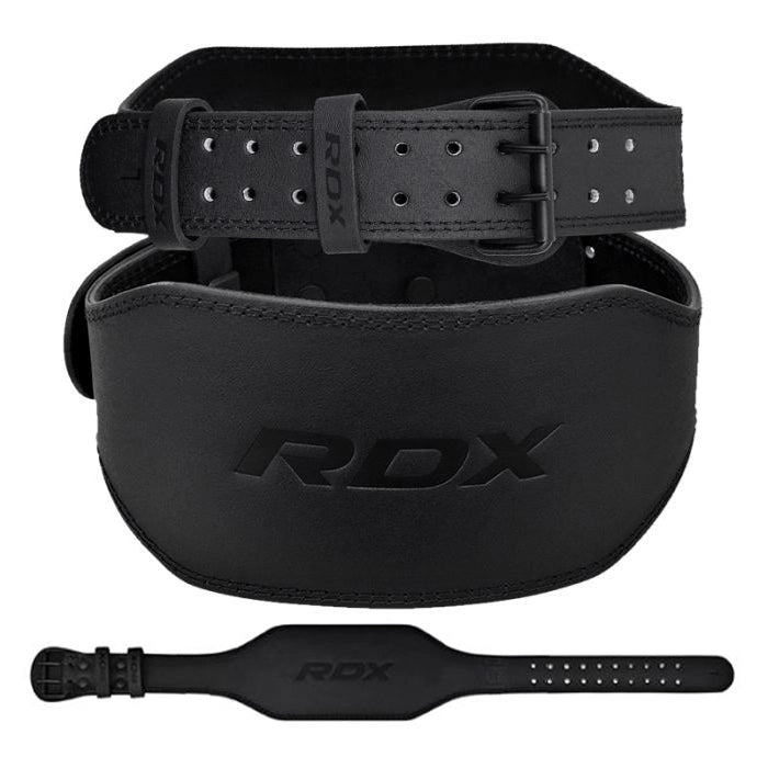 6 Inch Leather Gym Belt