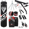 RDX F10B 14PC Punch Bag with Bag Mitts Home Gym Set-4 ft-Filled-14PC