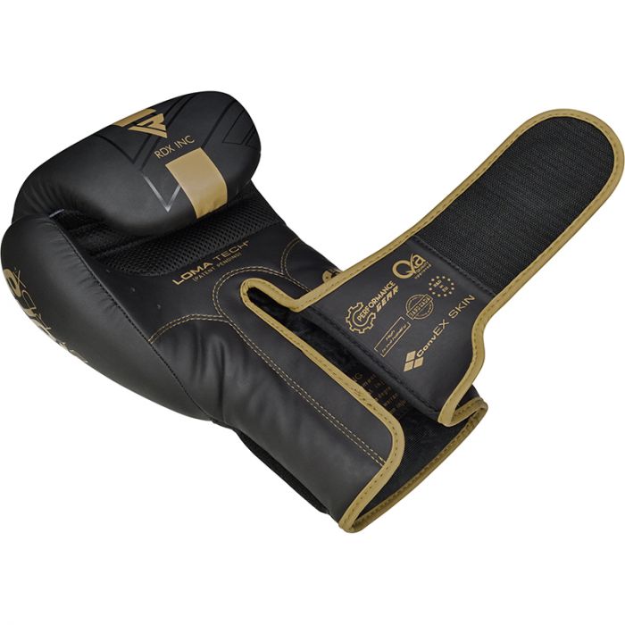 RDX F6 Kara Kids Boxing Gloves 6oz#color_golden