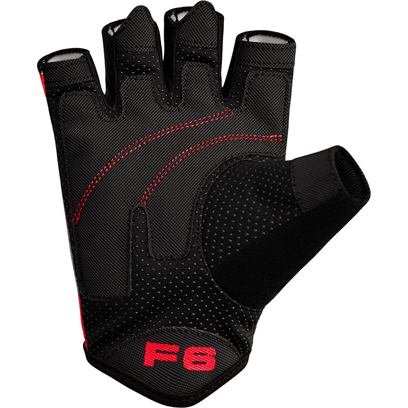 RDX F6 Fitness Gym Gloves#color_red