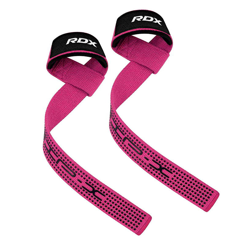 RDX Weight Lifting Straps, 5MM Neoprene Padded 60CM Hand Bar Support Wrist  Straps for Weightlifting Gym Bodybuilding Powerlifting Deadlift Grip