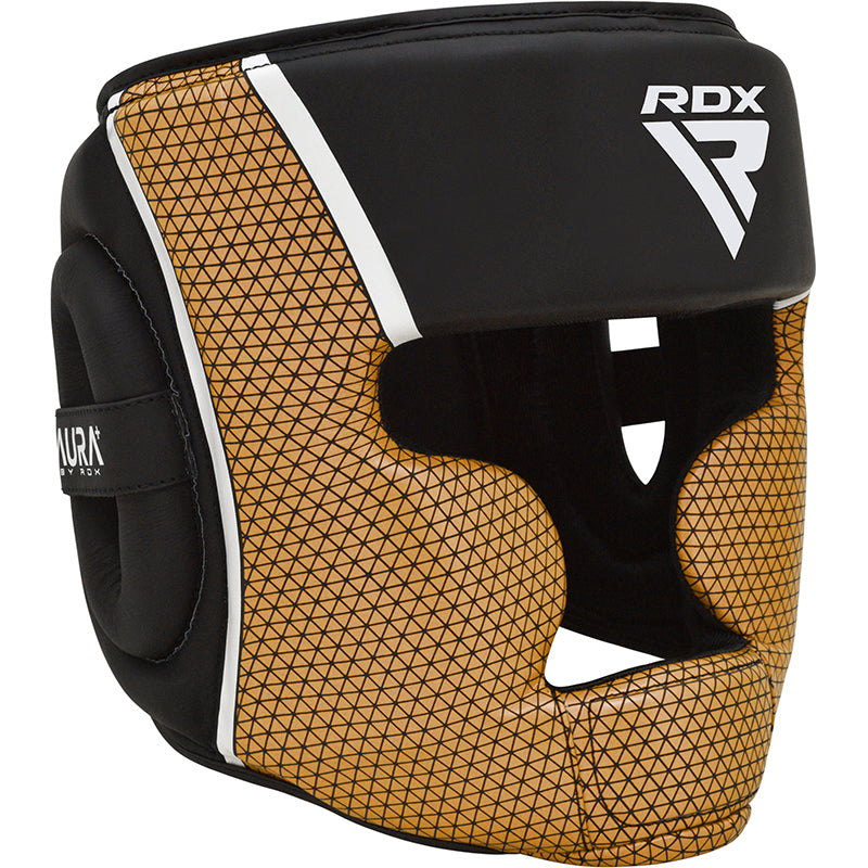 RDX HEAD GUARD AURA PLUS T-17#color_golden