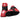 RDX T1 WAKO Approved  Leather Foot Protector#color_red