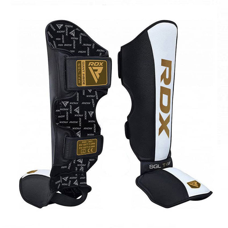 T4 Leather Shin Instep Guards