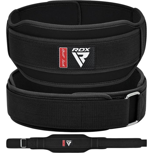 RDX Weight Lifting Adjustable Double Belt RX5 Army Green, Black, Grey, Red, Blue for Gym Training S to XL