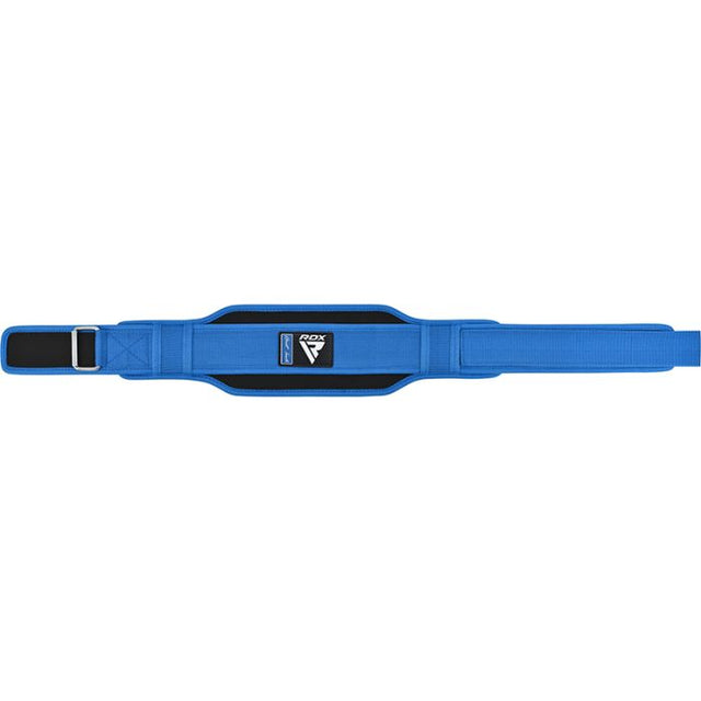 RDX Weight Lifting Adjustable Double Belt RX5 Blue for Gym Training S to XL