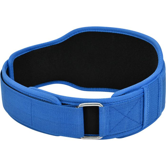 RDX Weight Lifting Adjustable Double Belt RX5 Blue for Gym Training S to XL