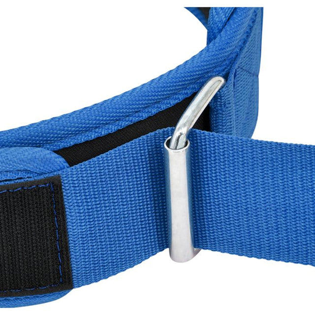 RDX Weight Lifting Adjustable Double Belt RX5 Blue for Gym Training S to XL