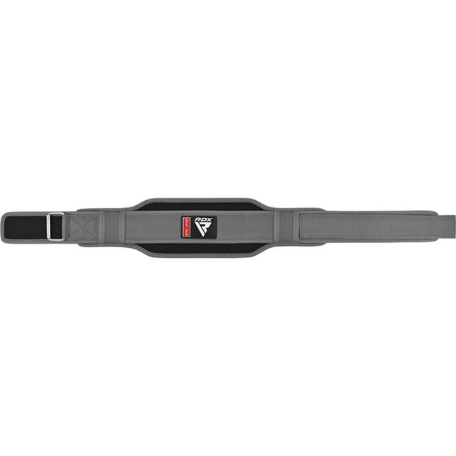 RDX Weight Lifting Adjustable Double Belt RX5 Grey Gym Training S to XL