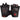 RDX S2 Extra Large Black Leather Weight Lifting Gloves 