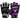 RDX F11 Medium Purple Lycra Bodybuilding Gym Gloves 