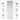 RDX YM 6mm 4-in-1 TPE Yoga Mat Set#color_grey