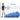 RDX B1 Inflatable Anti-Slip Yoga Ball with Portable Foot Air Pump#color_blue