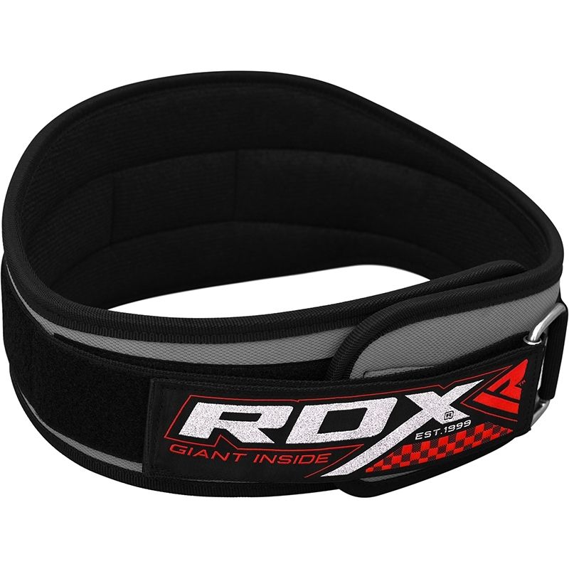 RDX F4 Half Finger Weightlifting Gym Gloves & Fitness Gym Belt