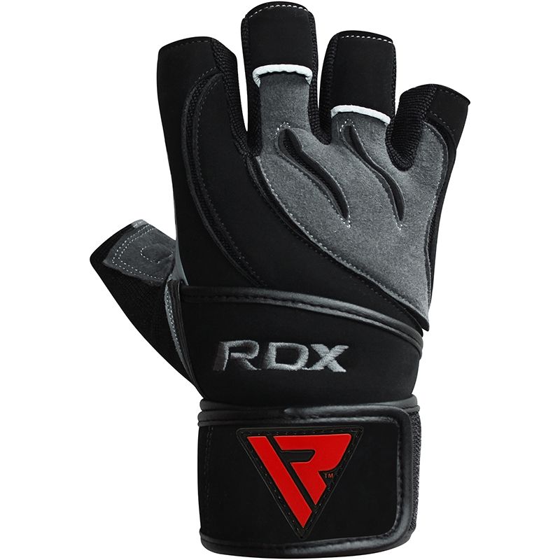 RDX L4 Deepoq Leather Gym Gloves
