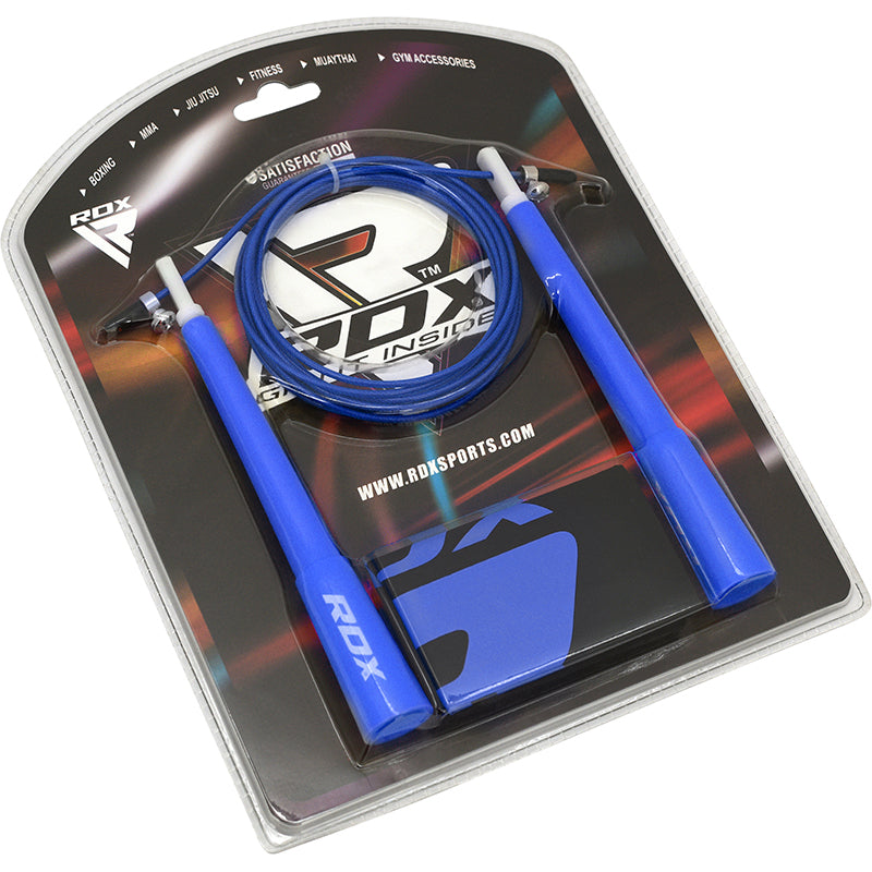 RDX C8 Adjustable Skipping Rope#color_blue