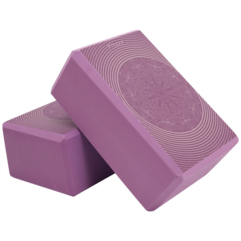 RDX D15 High Density EVA Foam Yoga Block Non-Slip Brick 